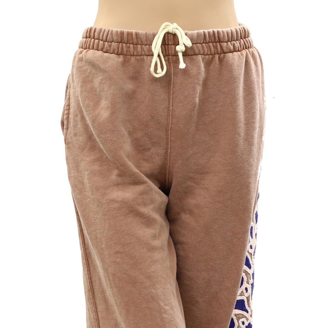 Free People FP Movement All Star Embroidered Trouser Pants