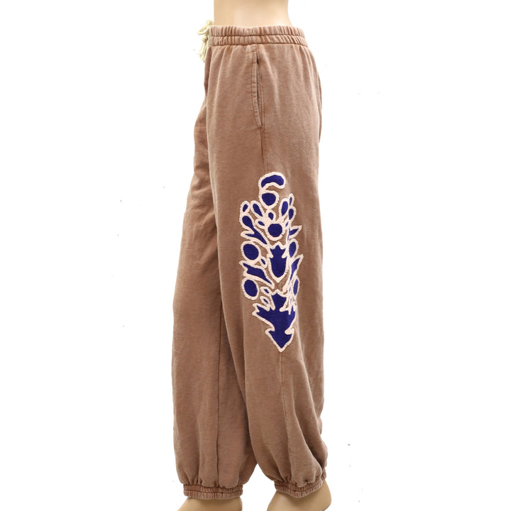 Free People FP Movement All Star Embroidered Trouser Pants