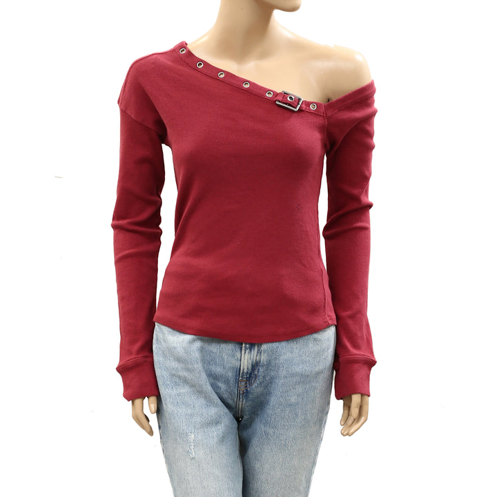Free People We The Free After Dark Off-The-Shoulder Blouse Top