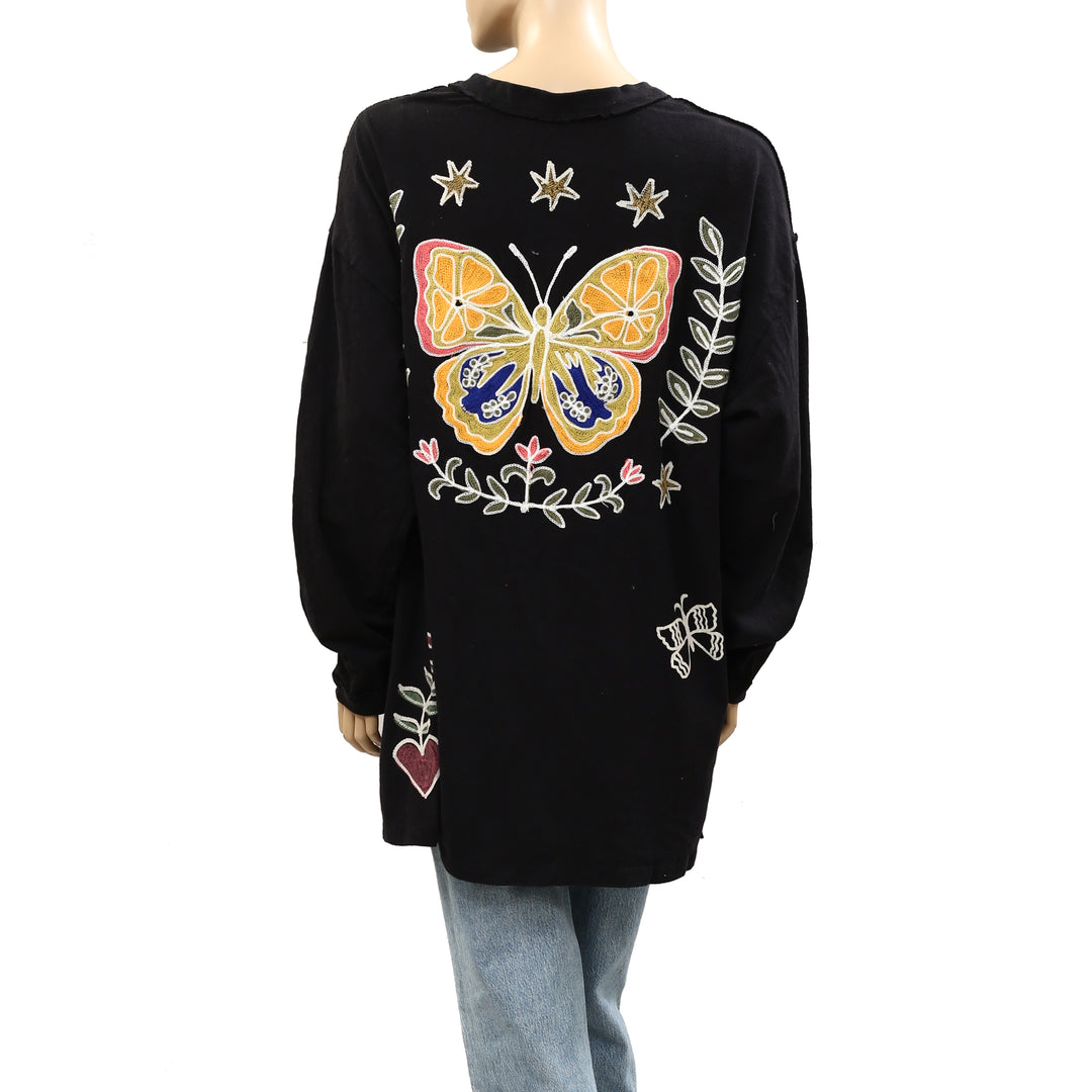 Free People We The Free Never Leaf Me Tee Tunic Top