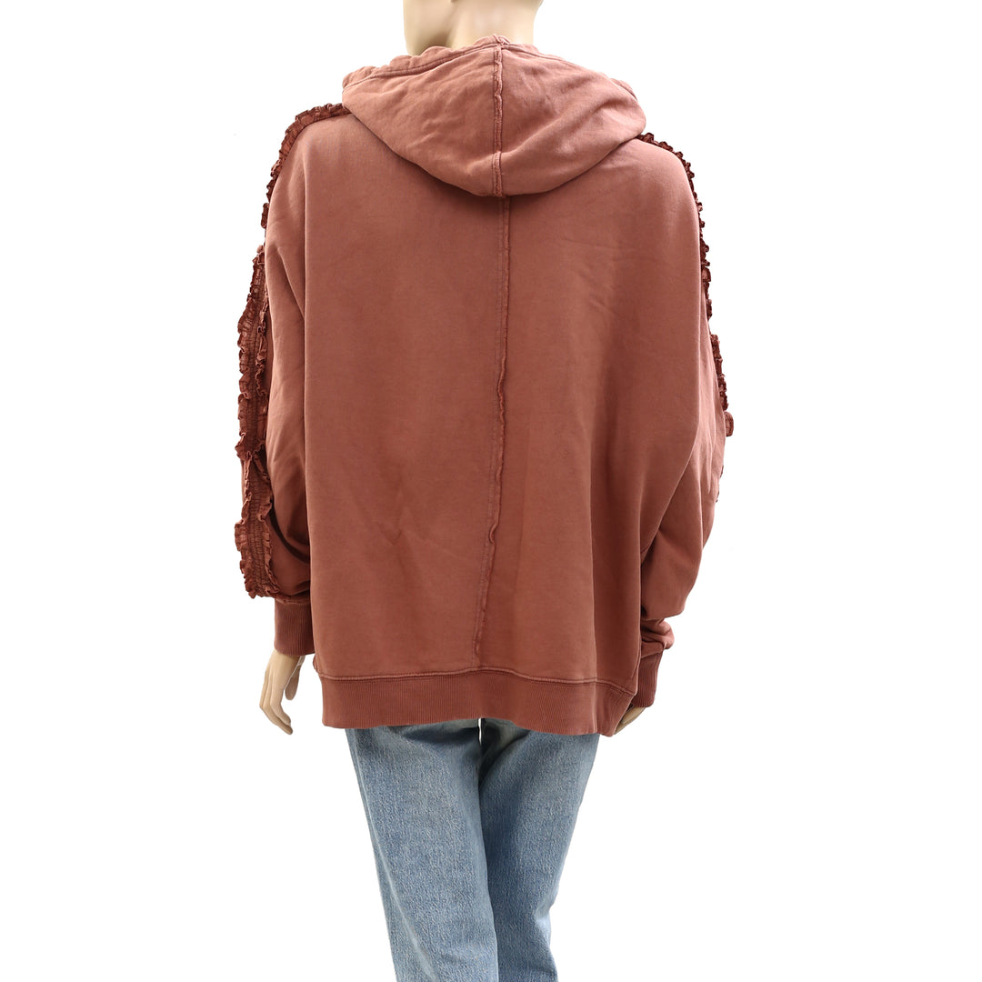 Free People FP Movement XOXO Hoodie Sweatshirt Top