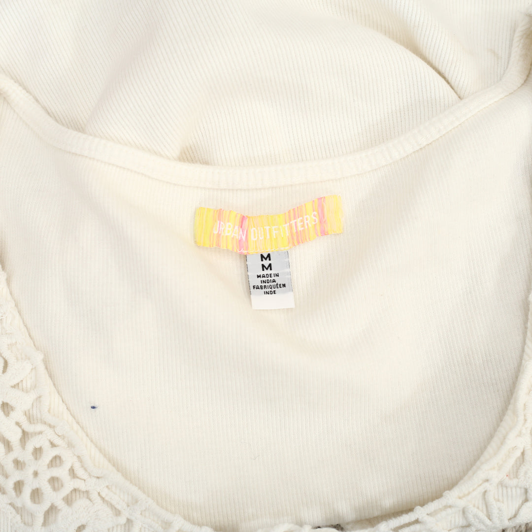 Urban Outfitters Embroidery Lace Blouse Top