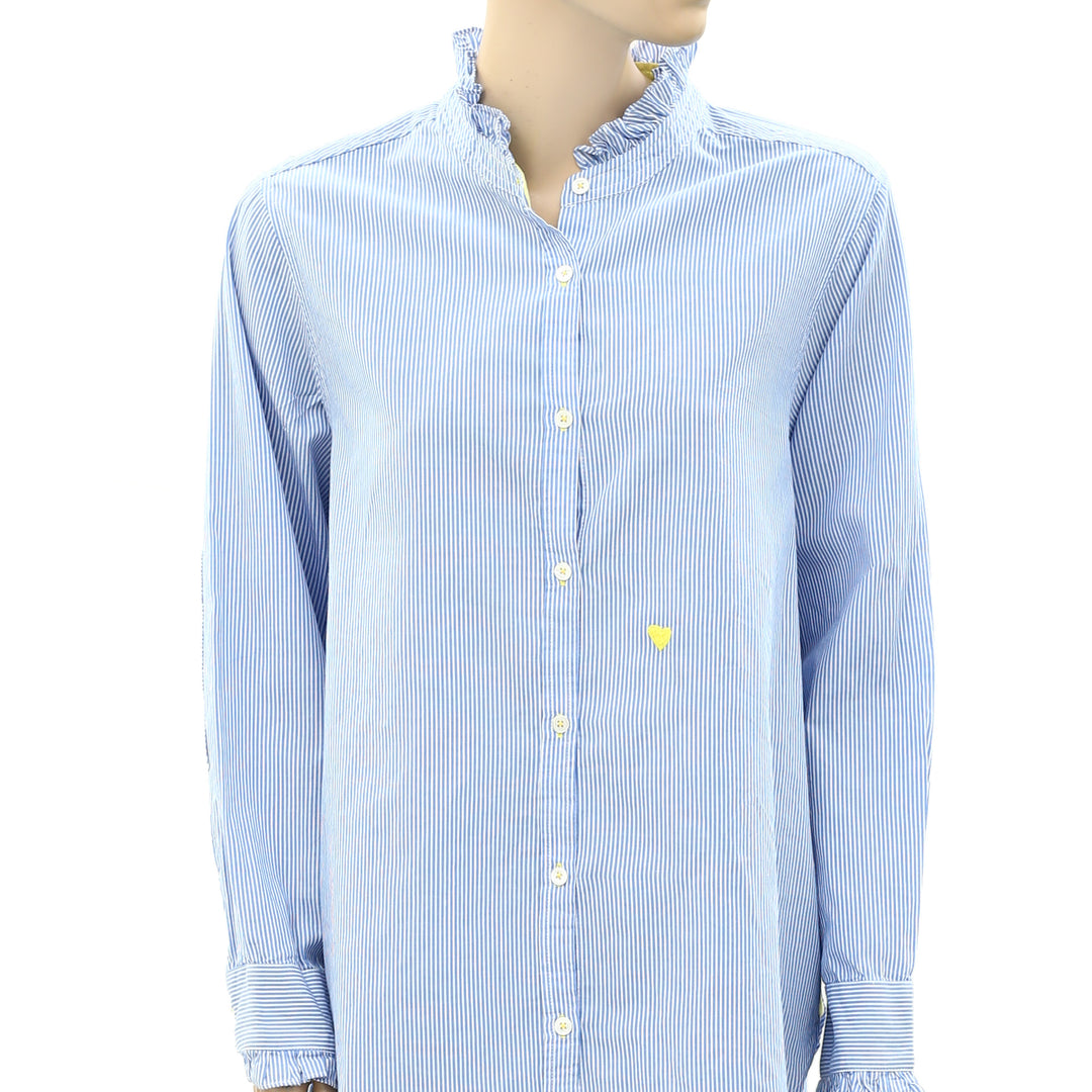 Kerri Rosenthal Mia Shirt Ruffles Tunic Top