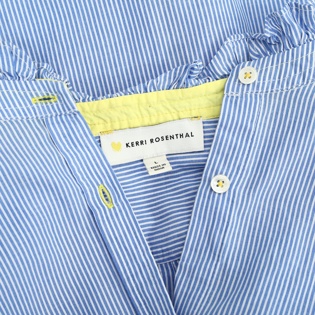 Kerri Rosenthal Mia Shirt Ruffles Tunic Top