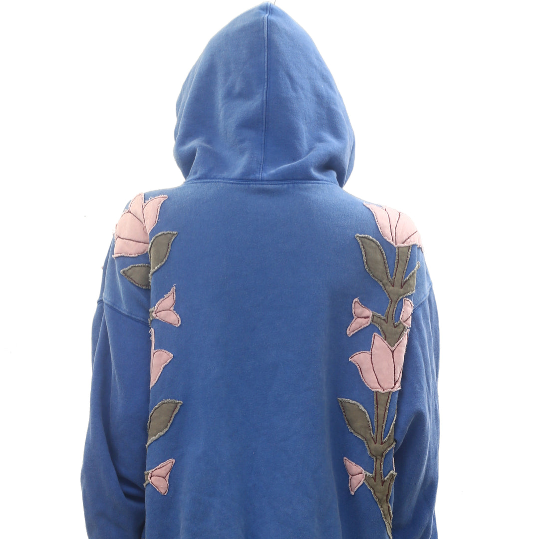 Free People We The Free it's a Vibe Flowers Hoodie Sweatshirt Tunic Top