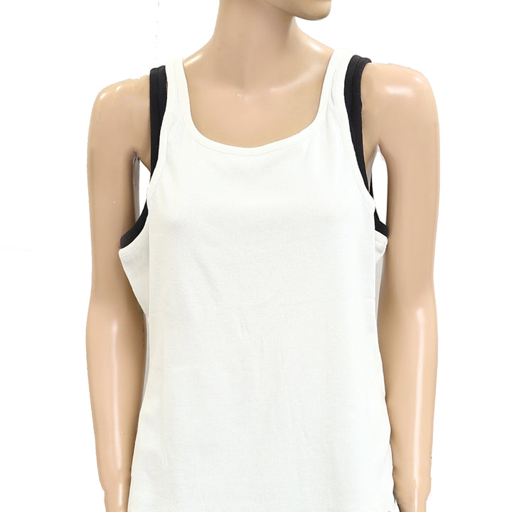 Anthropologie Pilcro Double Trouble Layered Tank Blouse Top