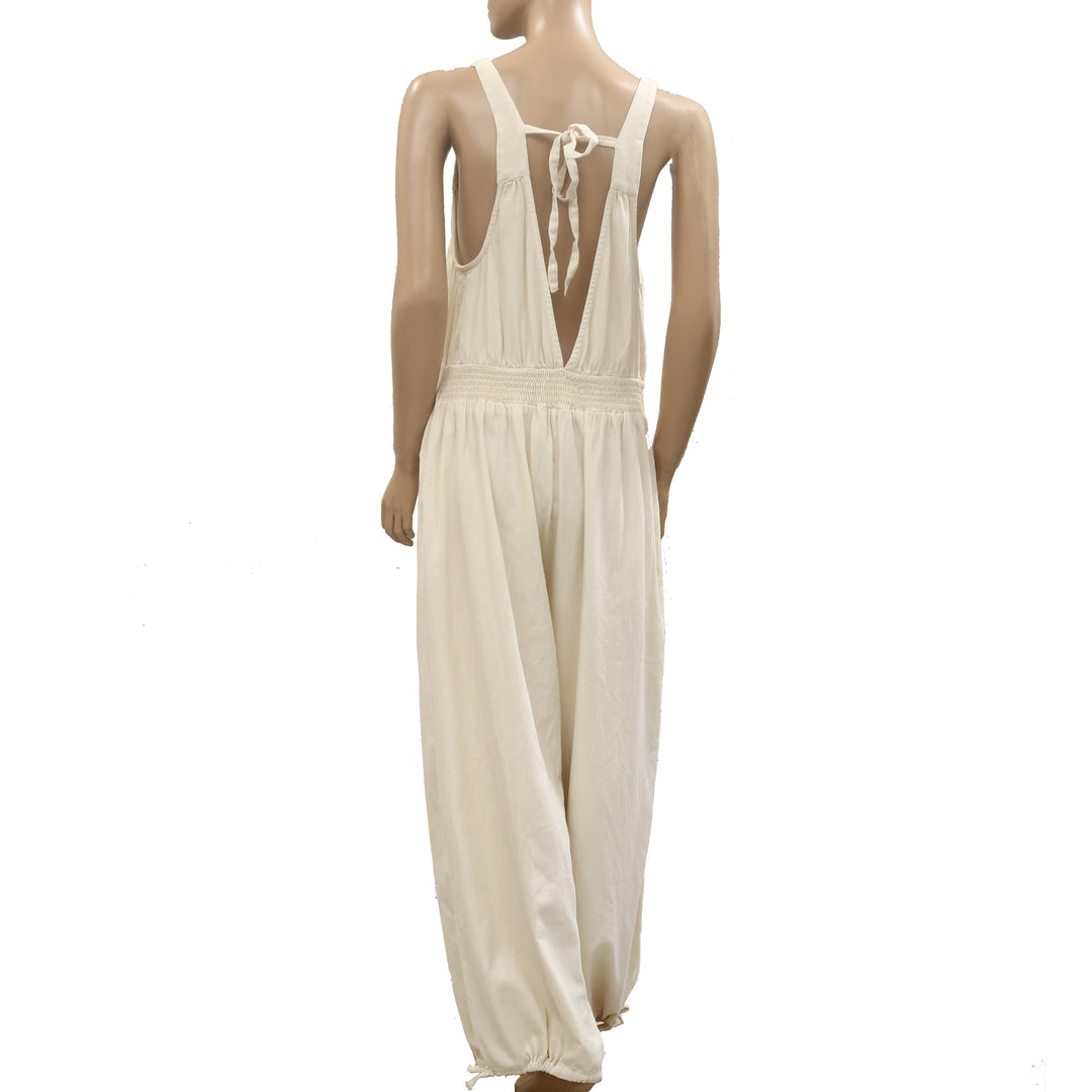 Free People We The Free Vintage Heirloom One-Piece Jumpsuit