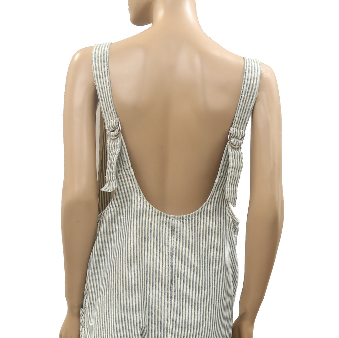 Free People We The Free High Roller Railroad Jumpsuit