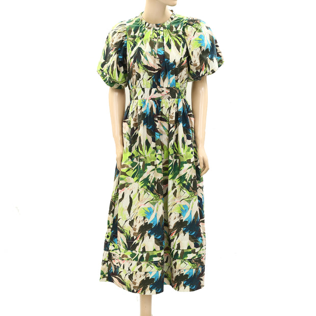 Love The Label Anthropologie Nia Midi Dress