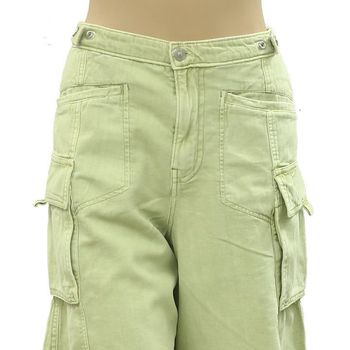 Free People Cargo Solid Shorts