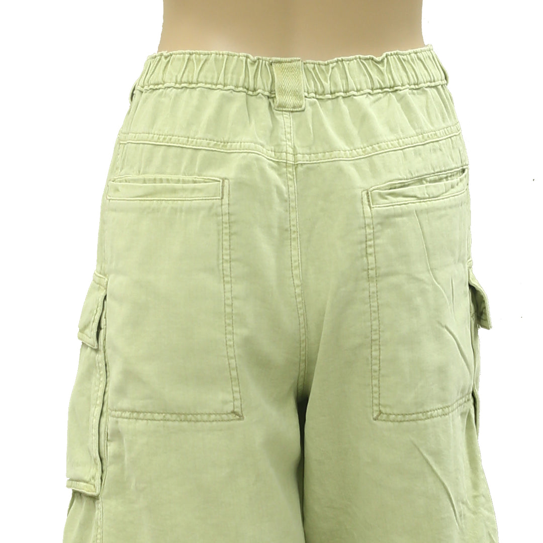 Free People Cargo Solid Shorts