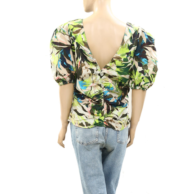 Anthropologie Love The Label Paloma Blouse Top