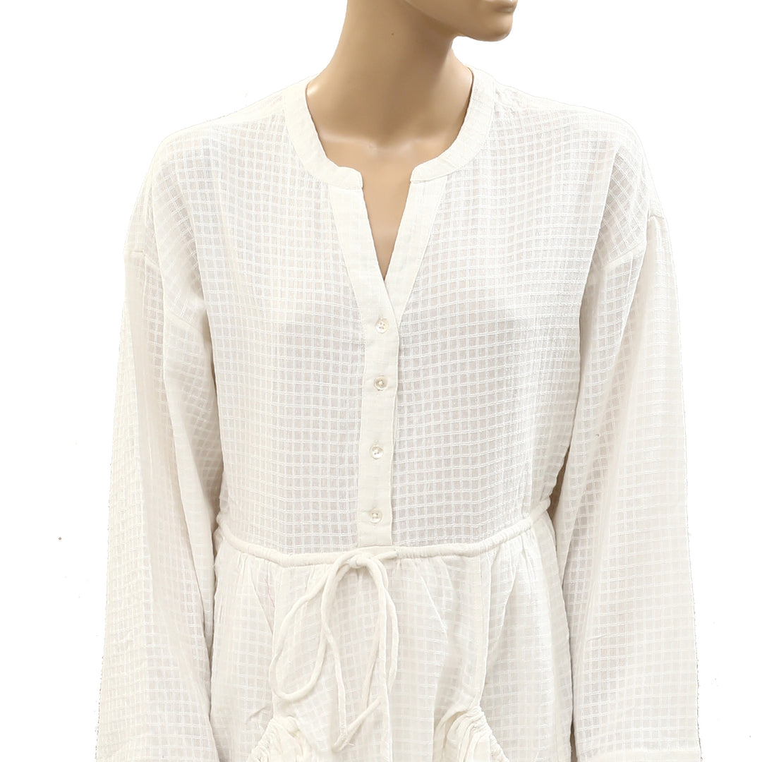 Free People Solid Mini Dress