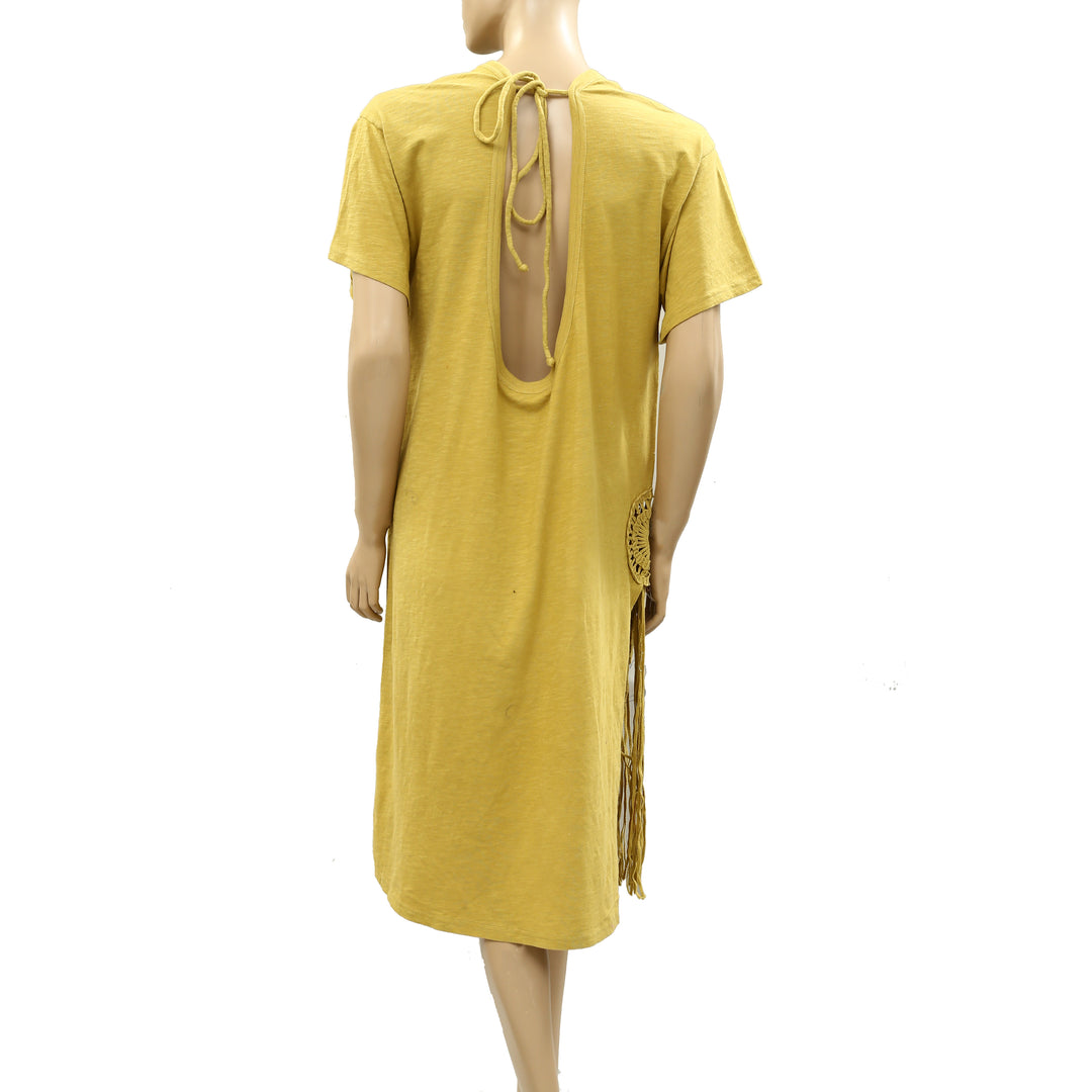 Anthropologie Celandine T-Shirt Midi Dress – White Chocolate Couture
