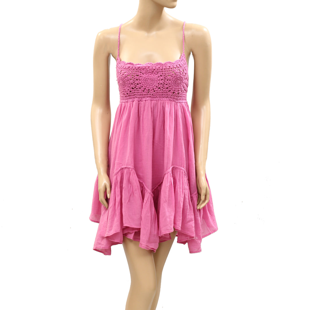 Free People Free-Est Sandoll Cotton Mini Dress