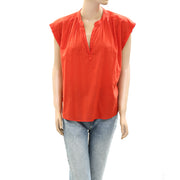 Hush Viola Sleeveless Cotton Shirt Top