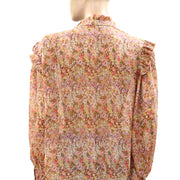 Berenice. CHISCA Floral Print Flowing Blouse Top