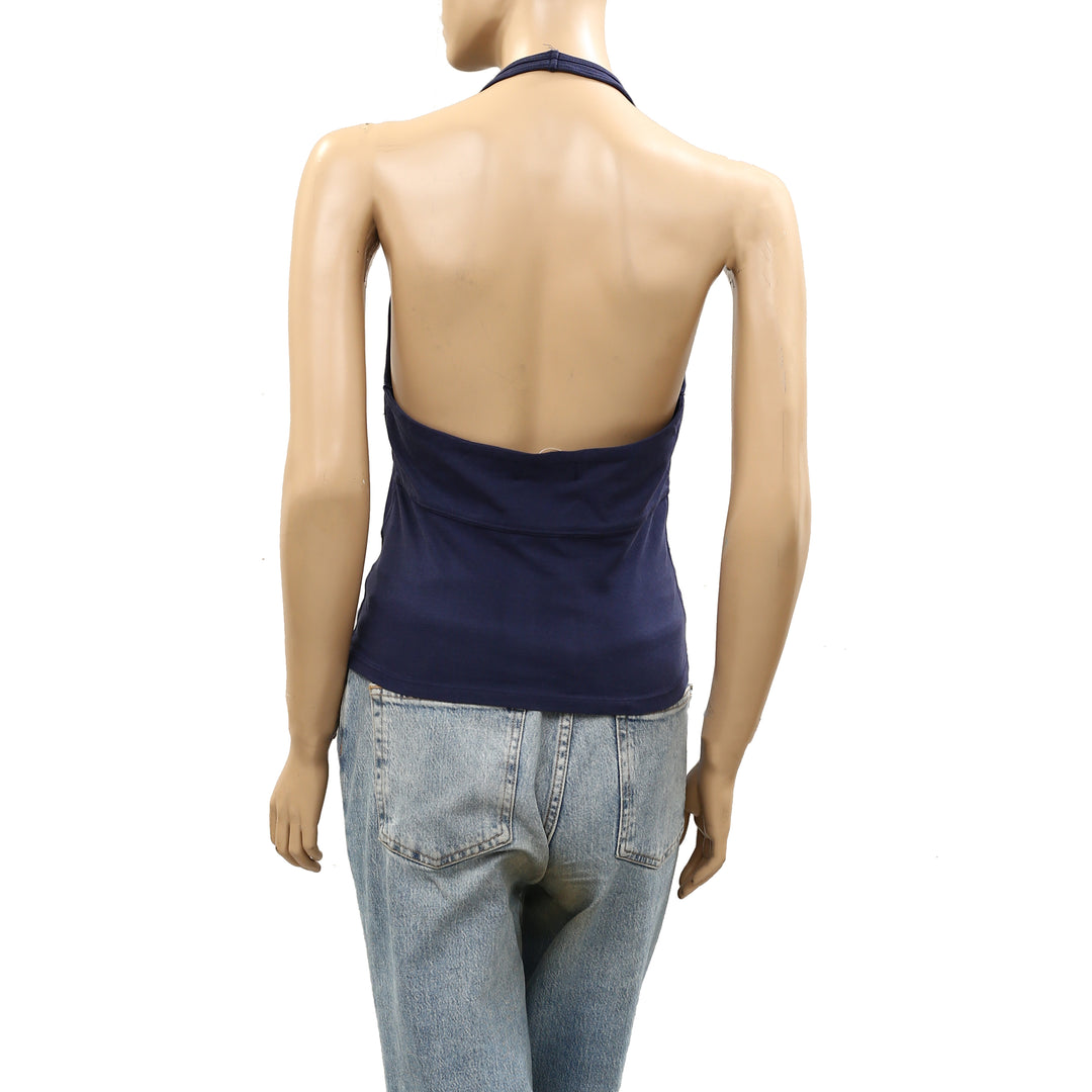 Free People We The Free Charli All Night Halter Tank Top