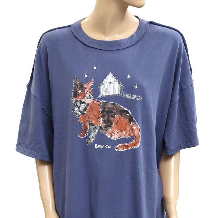 Free People We The Free Farm Friends Tee Tunic Top