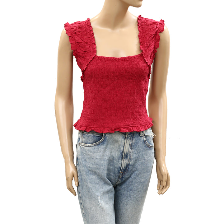 Free People Ari Smocked Top