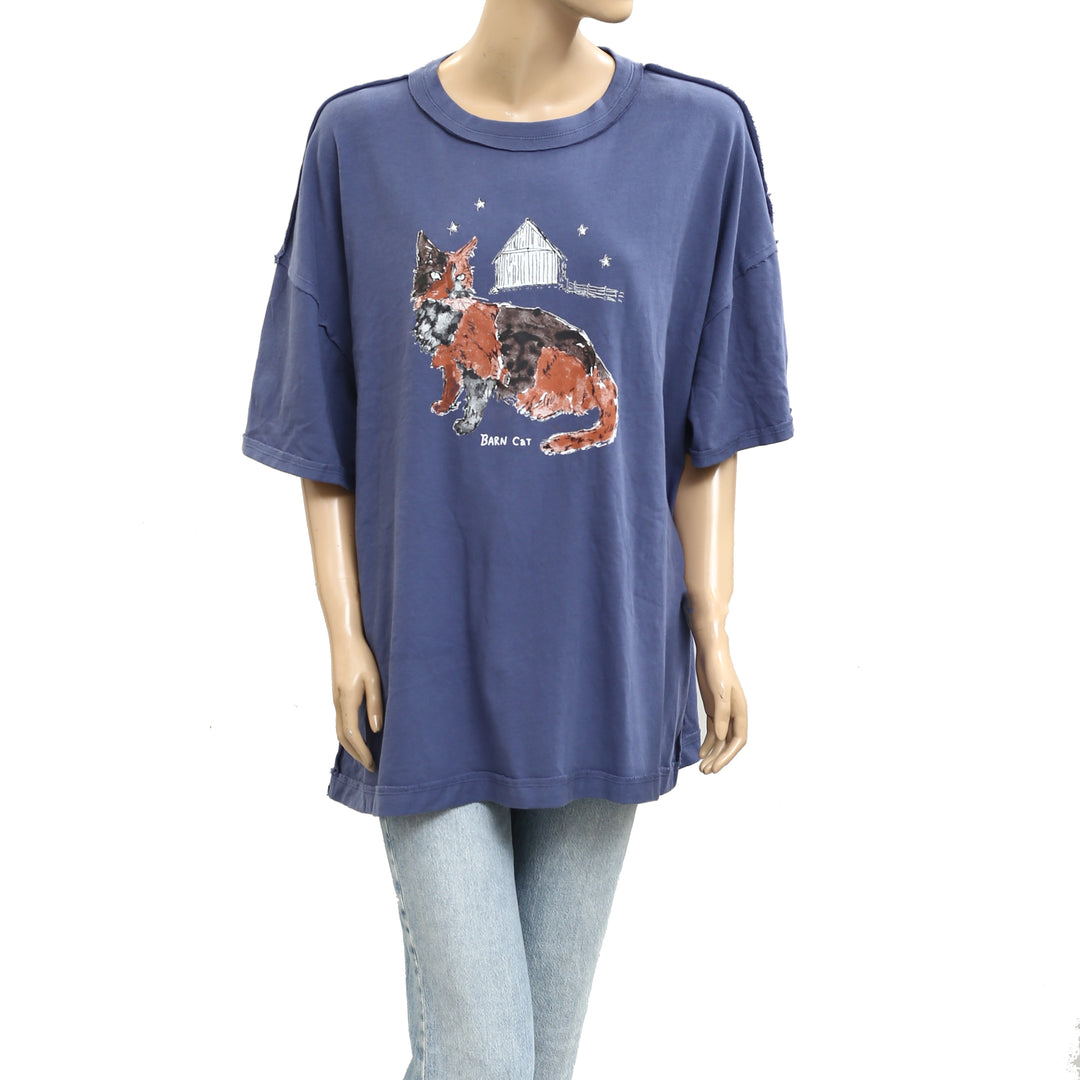 Free People We The Free Farm Friends Tee Tunic Top