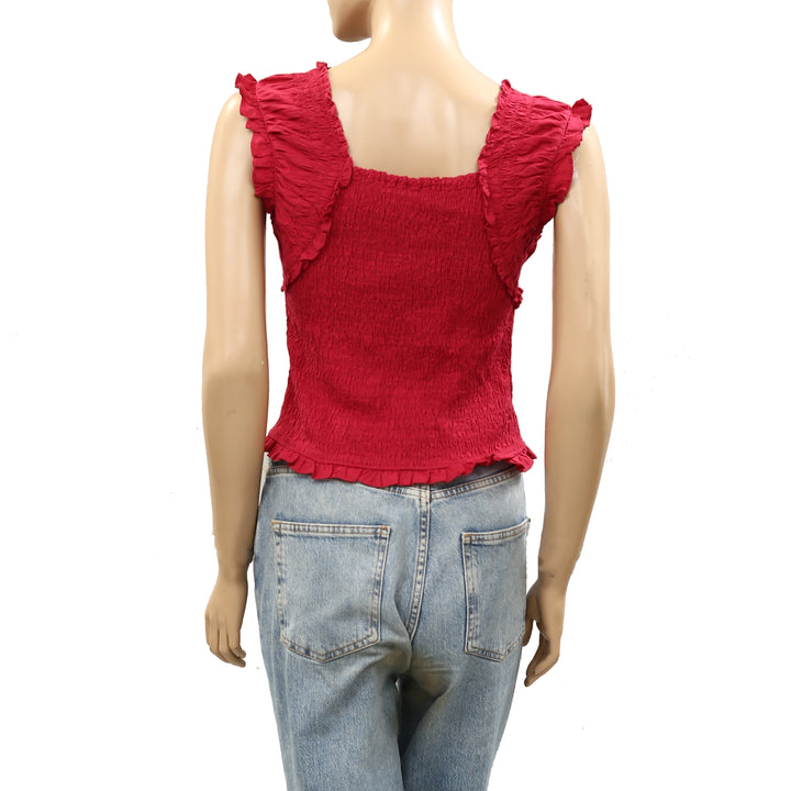 Free People Ari Smocked Top