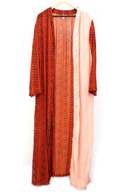 Rip Curl Printed Coverup Long Maxi Top
