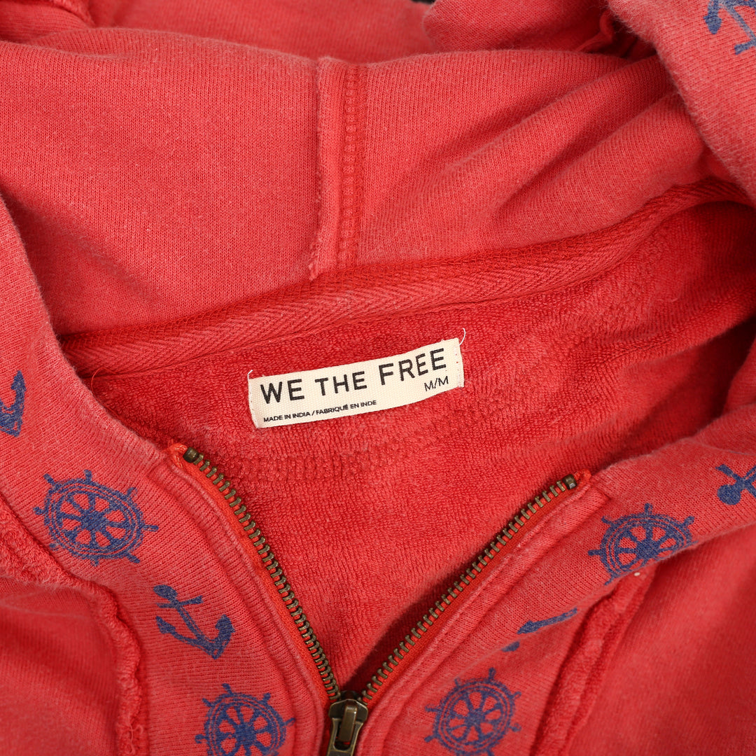 Free People We the Free Seashell Cardi Cropped Jacket Top