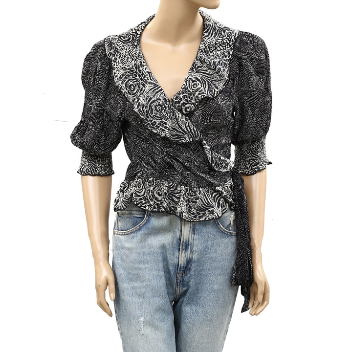 Free People Nully Olivia Wrap Top
