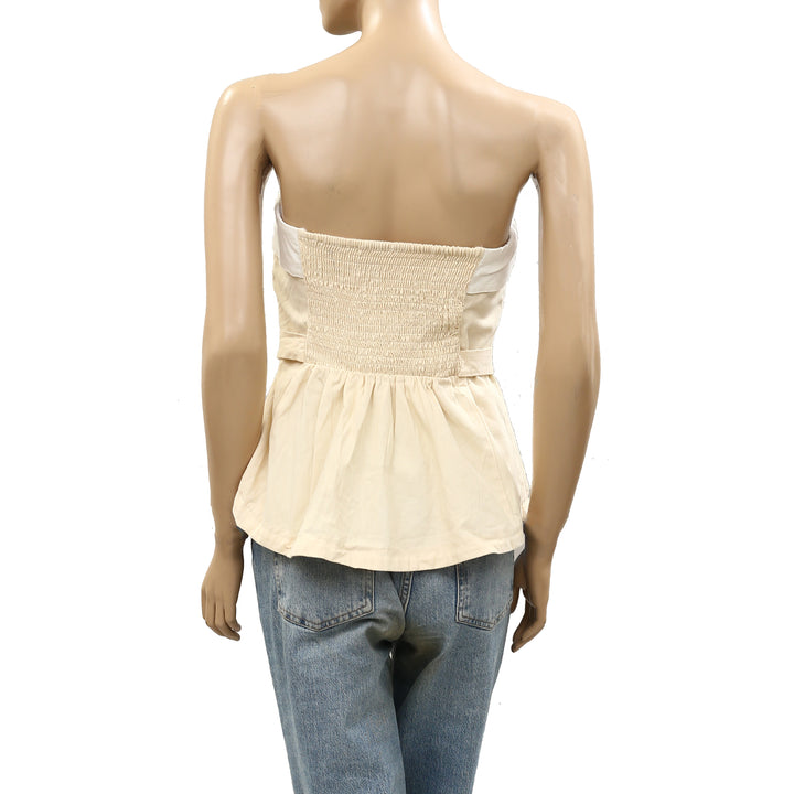 Free People Louise Vest Tunic Top