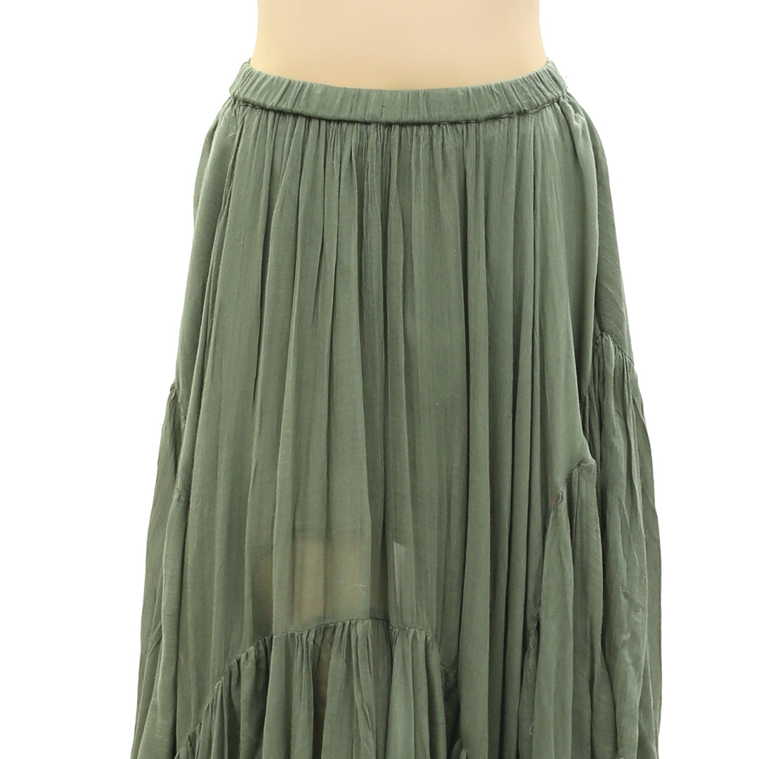 Free People FP One Clover Midi Skirt