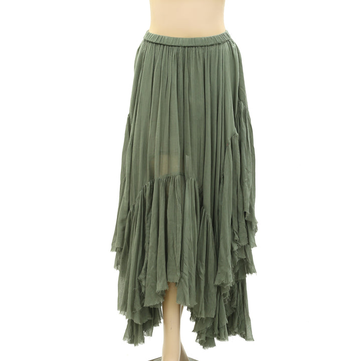 Free People FP One Clover Midi Skirt