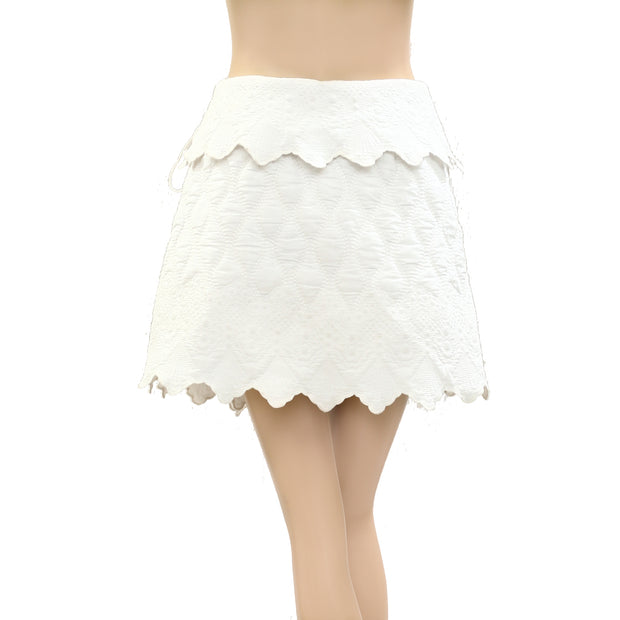 Ulla Johnson Taryn Quilted Mini Skirt