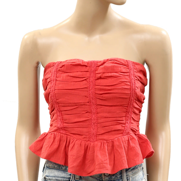 Free People Free-est Fun In The Sun Tube Blouse Top