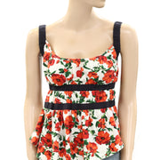 Maeve Anthropologie Ditali Open-Back Tank Top