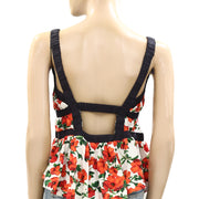 Maeve Anthropologie Ditali Open-Back Tank Top