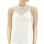 Lilly Pulitzer Eyelet Embroidered Blouse Tank Top