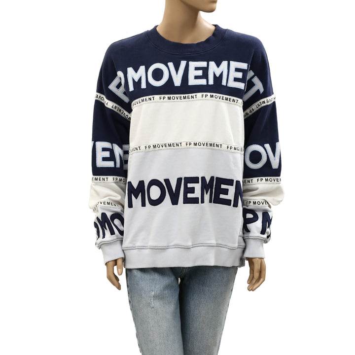 Free People FP Movement Pullover Sweatshirt Top