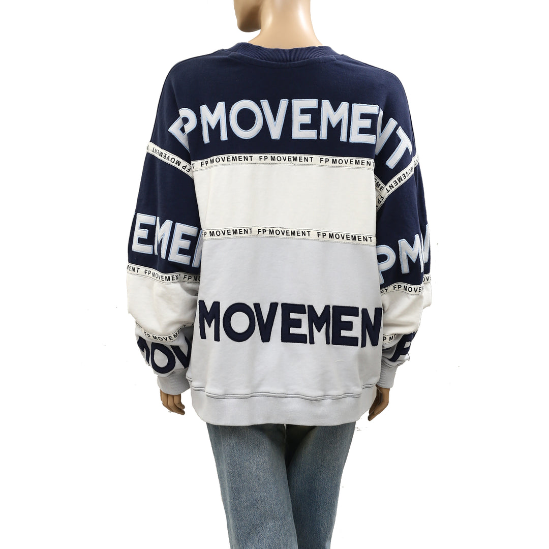 Free People FP Movement Pullover Sweatshirt Top