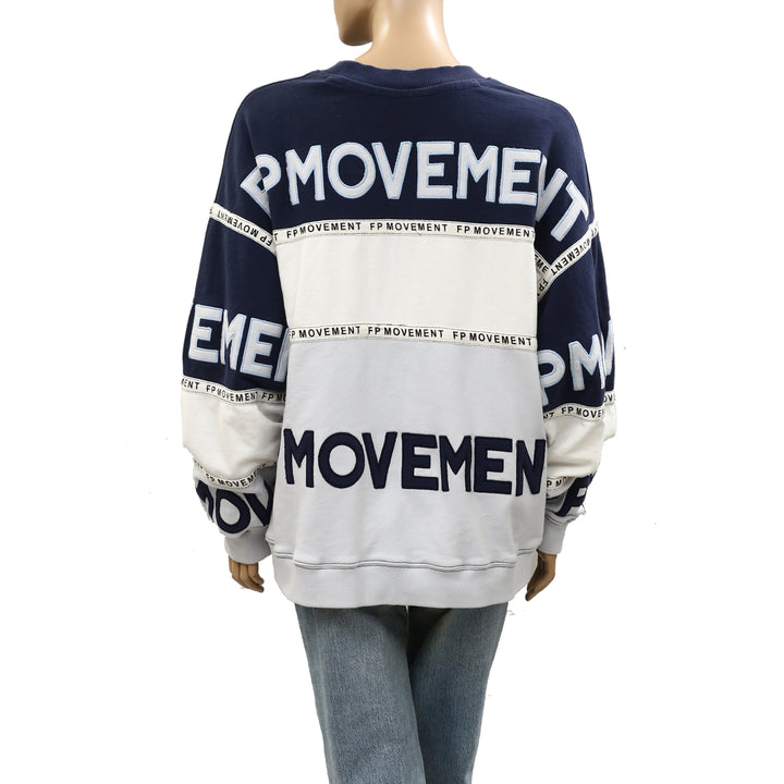 Free People FP Movement Pullover Sweatshirt Top