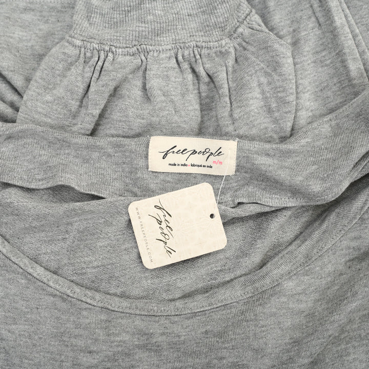 Free People Swept Up Sweatshirt Tunic Top