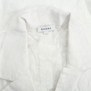 Rhode Resort Oliver Fil Coupe Cotton White Shirt Top