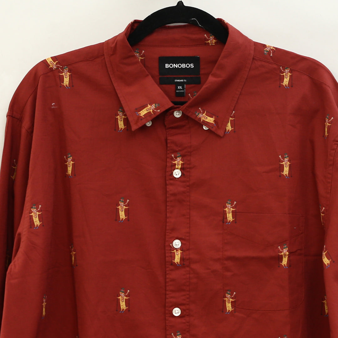 Bonobos Long Sleeves Collared Buttondown Men's Shirt