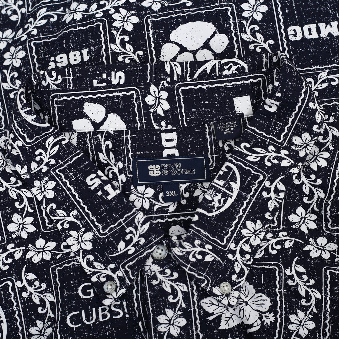 Reyn Spooner Short Sleeves Floral Printed Buttondown Men's Shirt