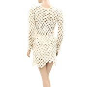 Ulla Johnson Floral Patchwork Blouse Top & Mini Skirt Set