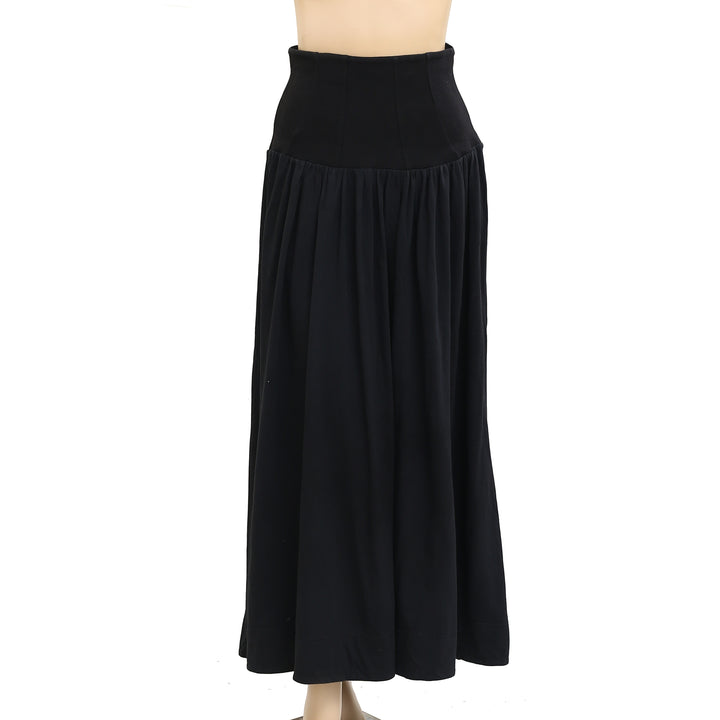 Daily Practice By Anthropologie Drop Waisted Midi Skirt