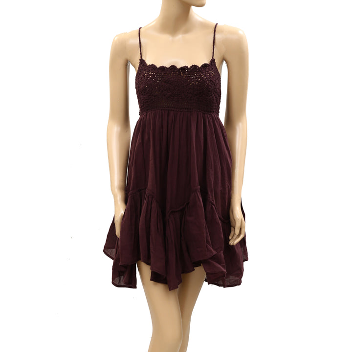 Free People Free-Est Sandoll Cotton Mini Dress