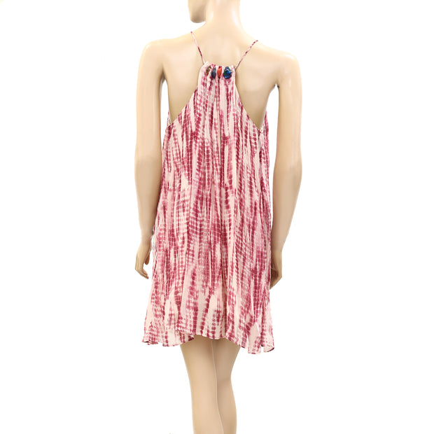 Zara Tie-Dye Tunic Mini Dress