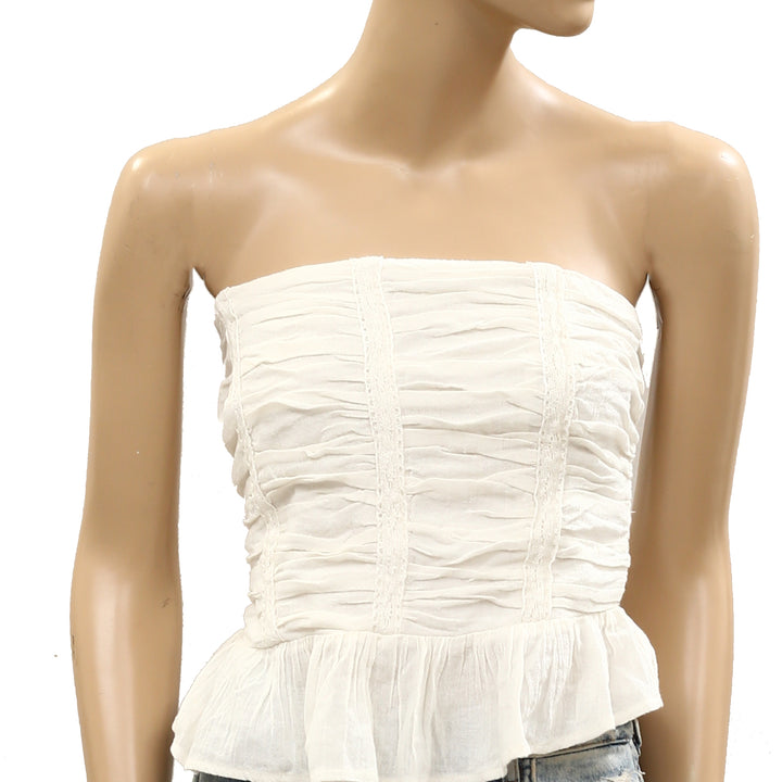 Free People Free-est Fun In The Sun Tube Blouse Top