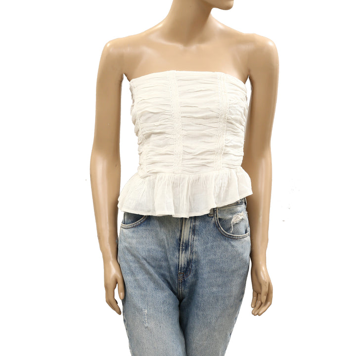 Free People Free-est Fun In The Sun Tube Blouse Top